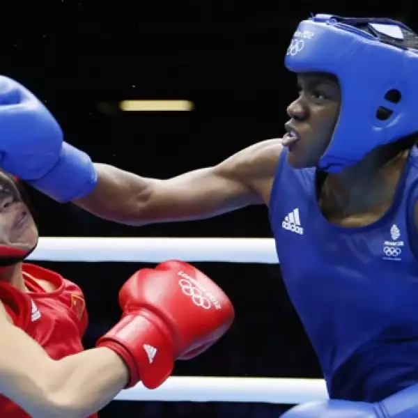 competencia de box femenil