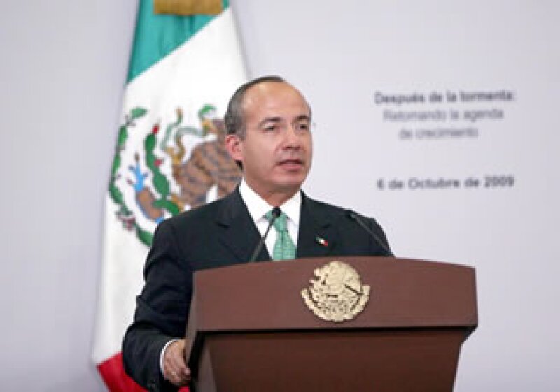 Calderón indicó que la economía suma cuatro meses consecutivos con tasas positivas de generación de empleo. (Foto: Notimex)