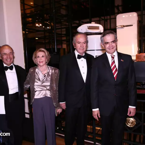 Rogerio Azcárraga, Clemente Serna, Teresa Baillères, Alberto Bailleres y Miguel Ángel Mancera