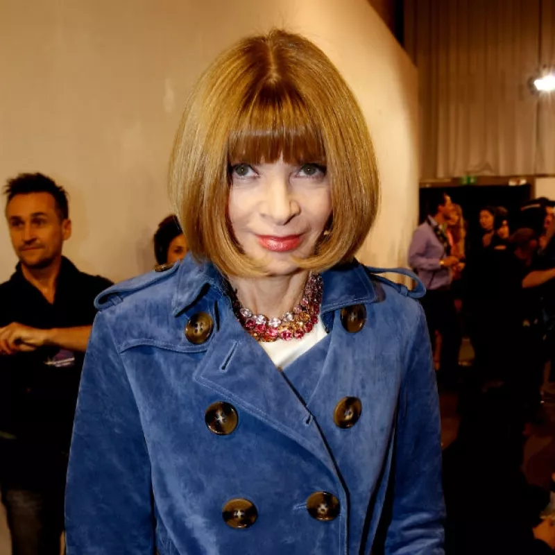 Es impensable una Semana de la Moda de París sin la presencia de Anna Wintour, aquí en la de este año.