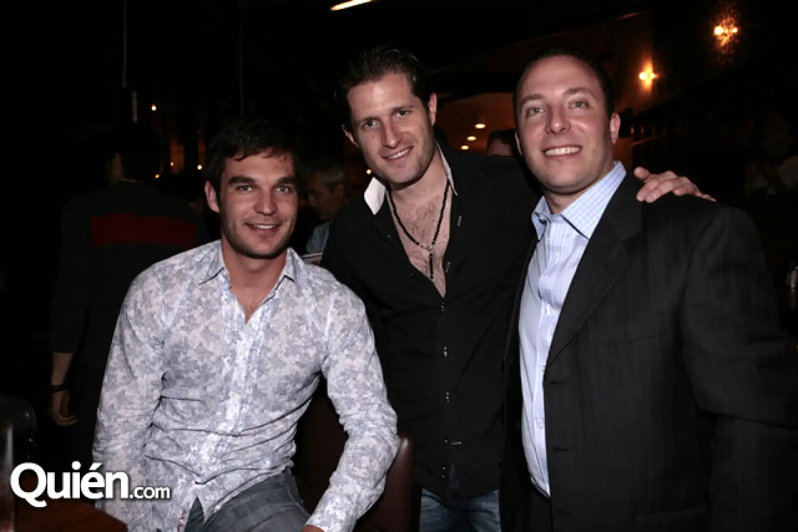 Pedro de Hidalga, Fernando del Cueto y Javier Morales