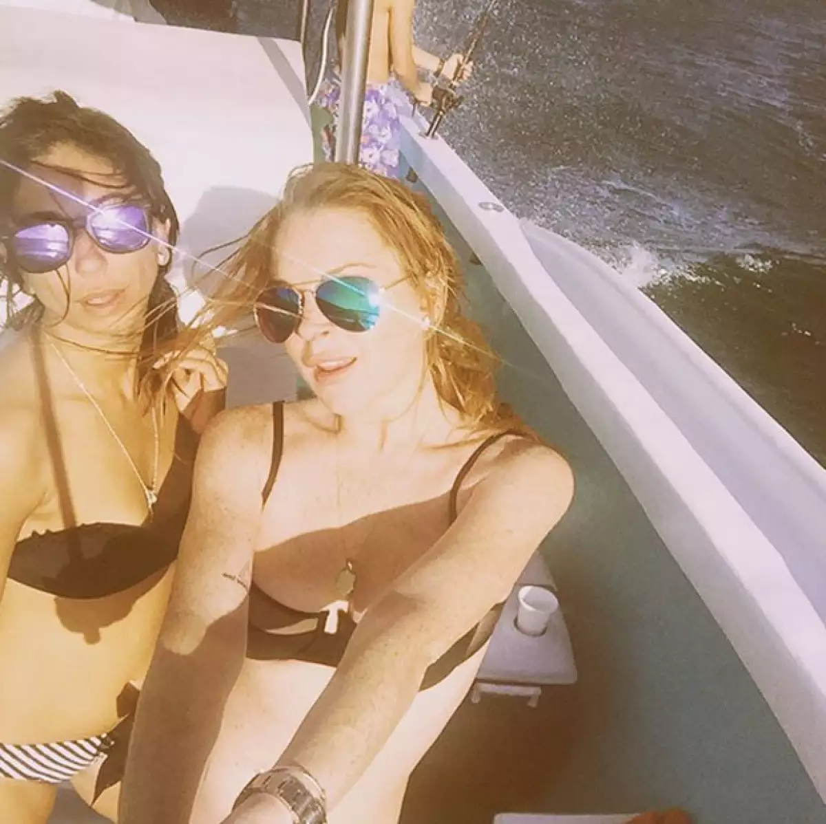 La actriz pasó las vacaciones navideñas en Costa Rica.