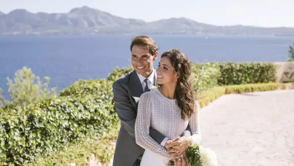 Rafael Nadal y Mery Perelló