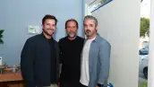 Santiago Pérez, Chef Enrique Olvera y Alonso de Garay 