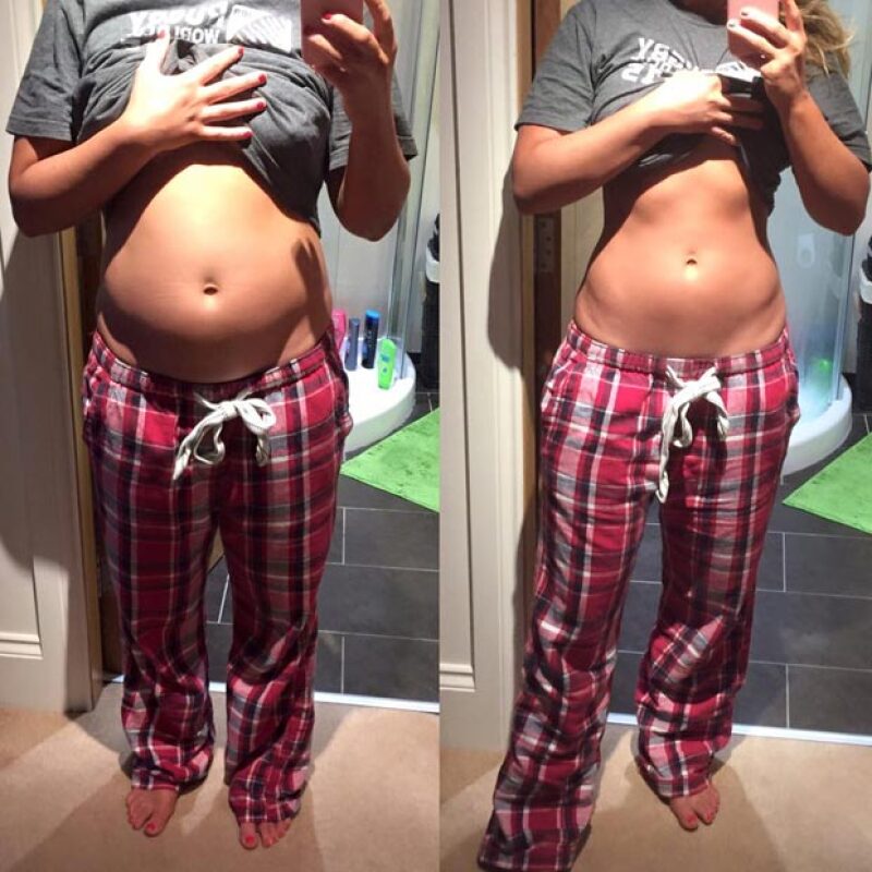 Tiffany Brien, quien de ser reina de belleza pasó a fitness blogger, mostró a sus seguidores que no todo lo que aparece en las redes sociales es completamente cierto.