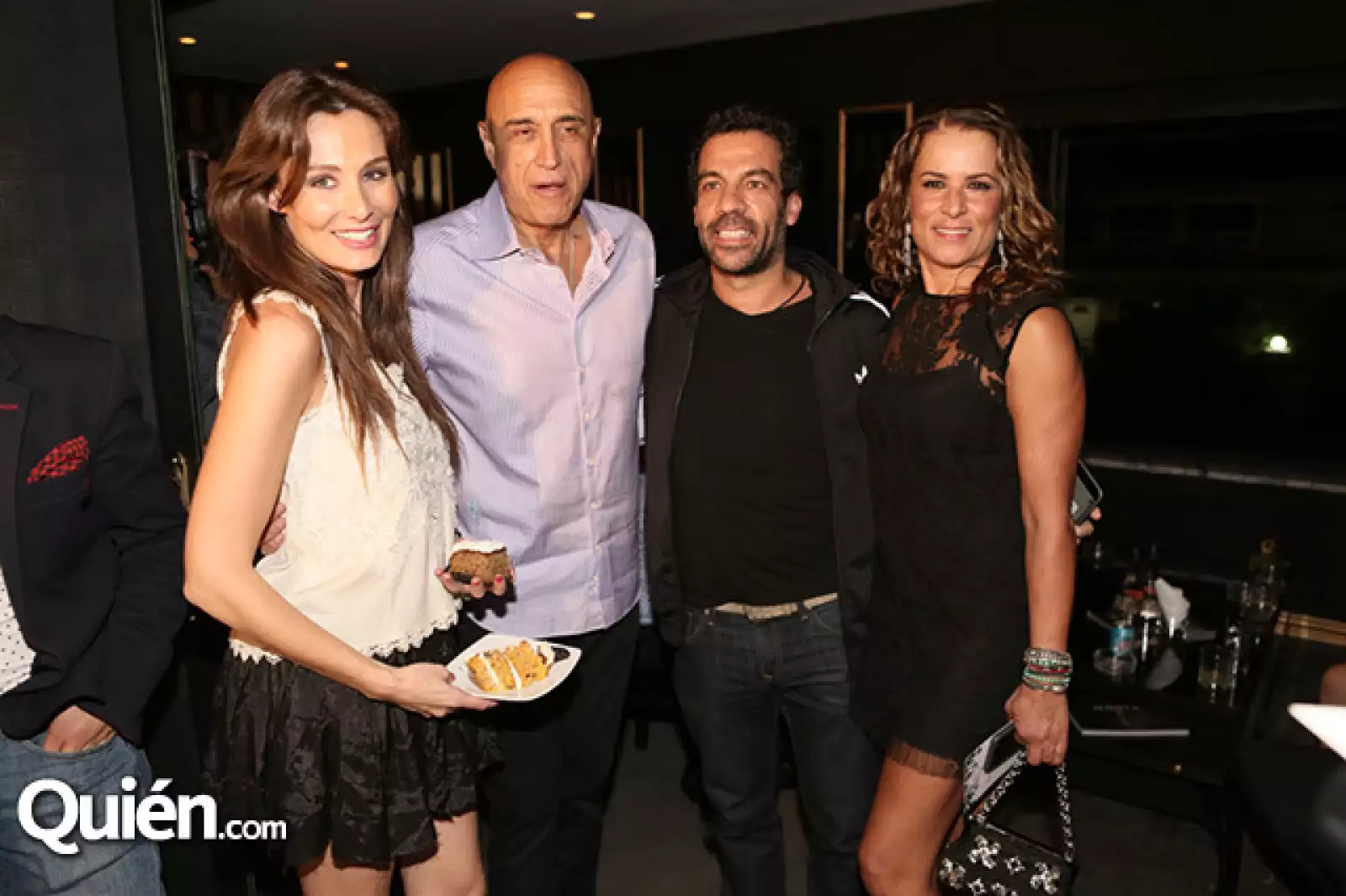 Victoria Brando, Pedro Torres, Pablo Moctezuma y Mónica Phillipson