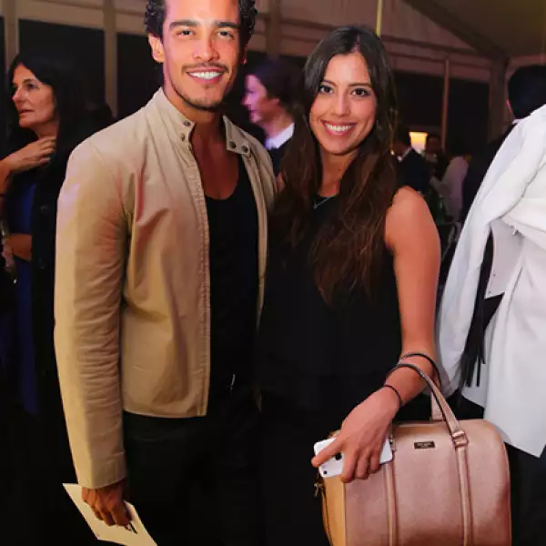 Alfredo Rangel y Paola Elizondo
