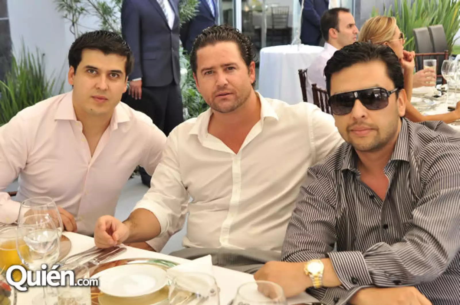 Benjamín Rascón,Jacobo Fernández y Jorge Puente