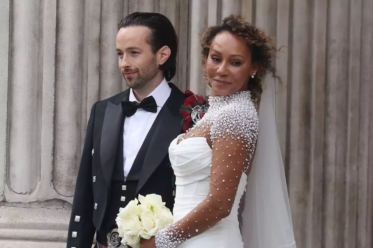 Mel B se casa en la catedral de St. Paul en Londres con Rory McPhee