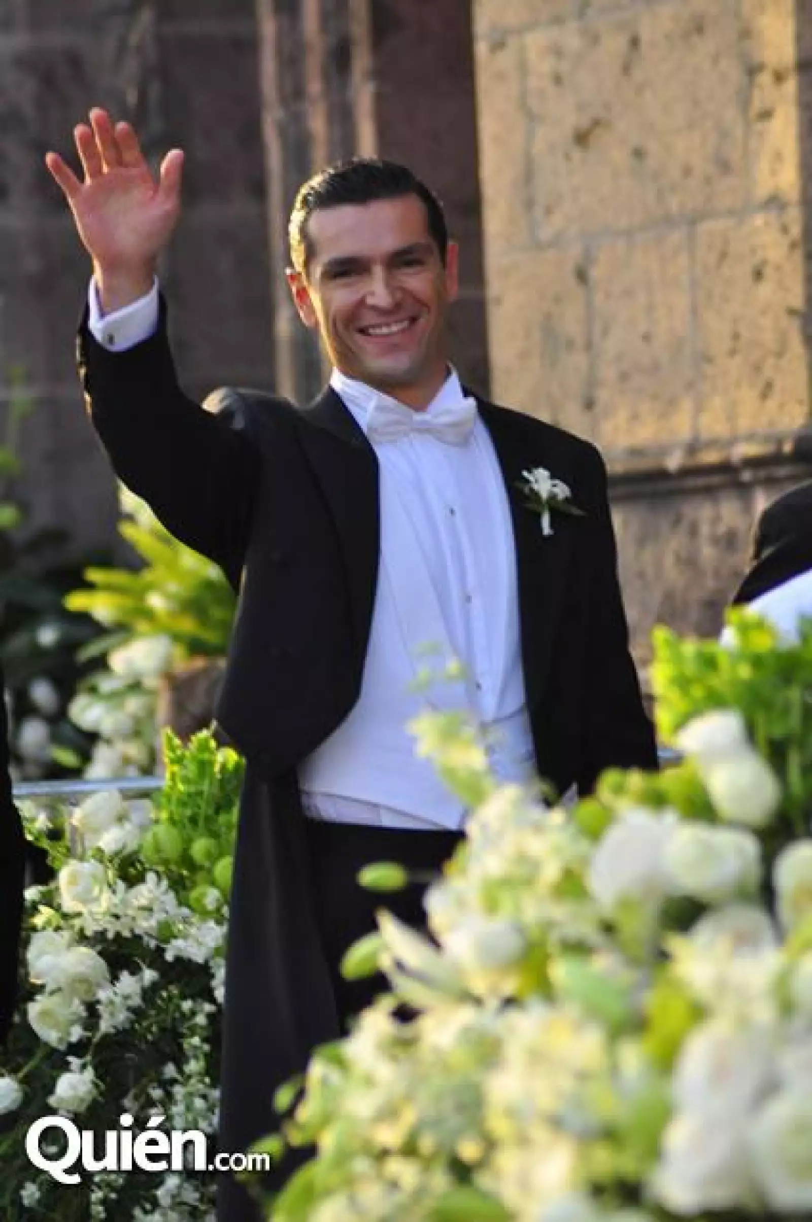 El novio Martín Fuentes