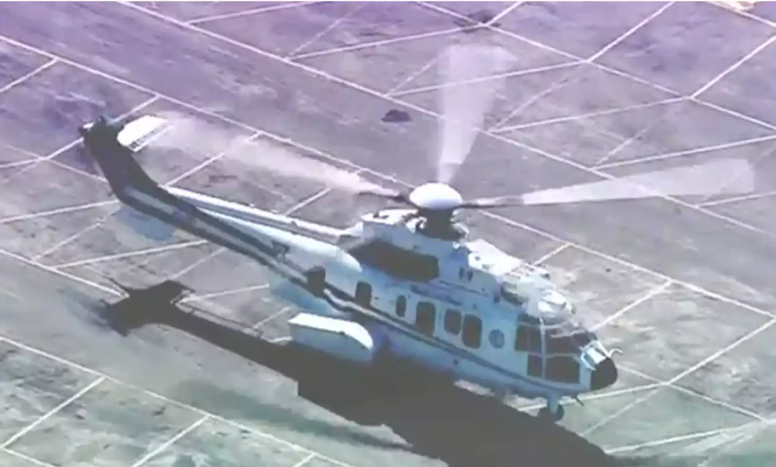 El papa Francisco arribó al helipuerto de Ecatepec en el Estado de México, a las 10:45 de la mañana.