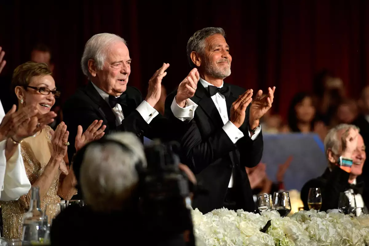 Así reaccionó George Clooney ante el discurso de Amal 