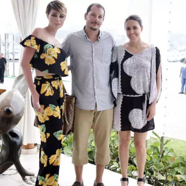 Lia Ferré, Andres Hijuelos y Liliana Valdez