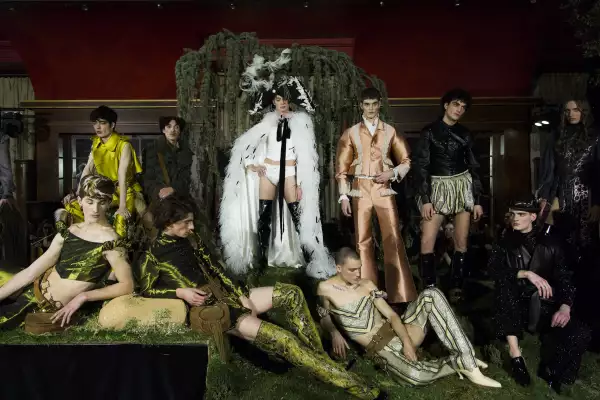 Palomo Spain show, Runway, Mercedes-Benz Fashion Week, Madrid, Spain - 28 Jan 2018