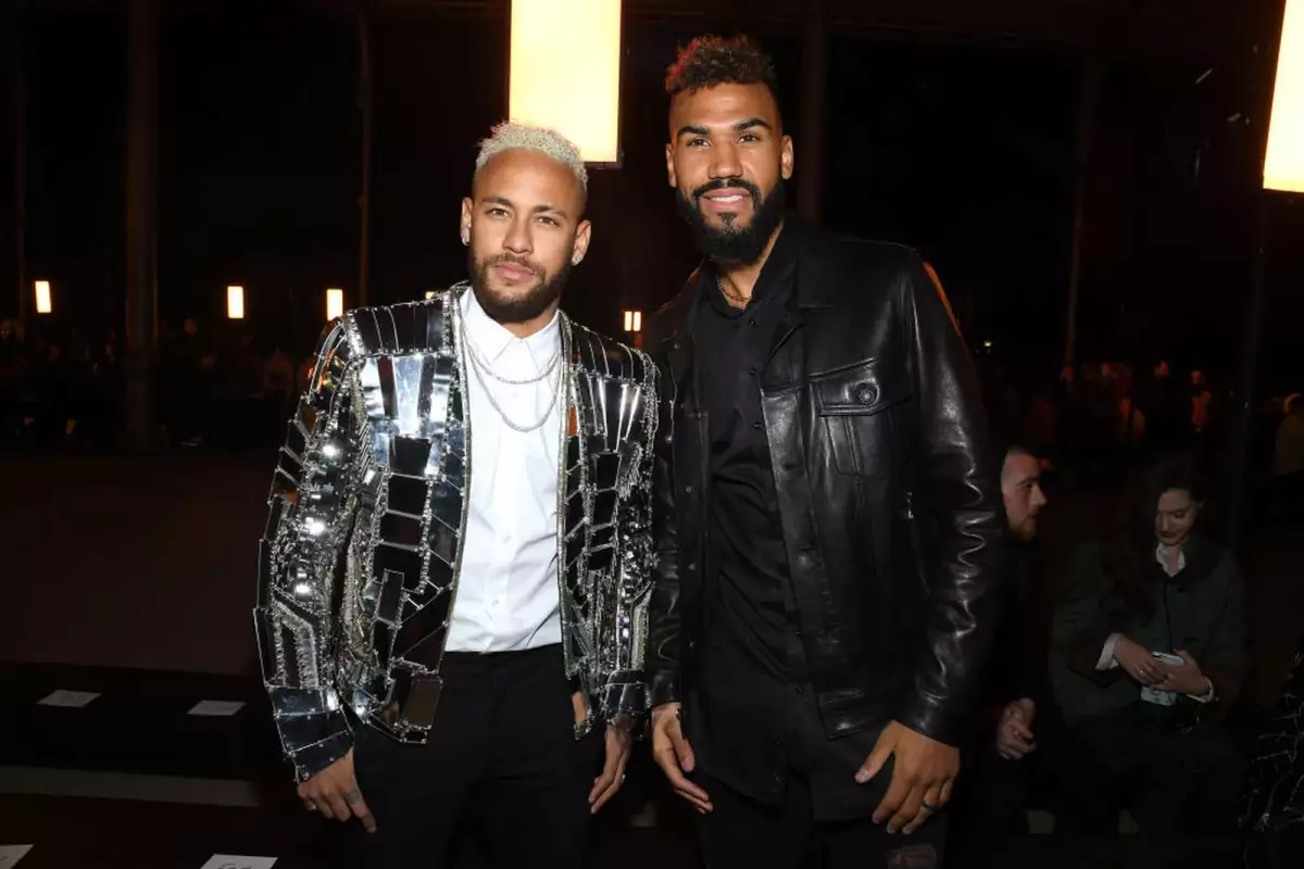 neymar eric choupo moting balmain olivier rousteing