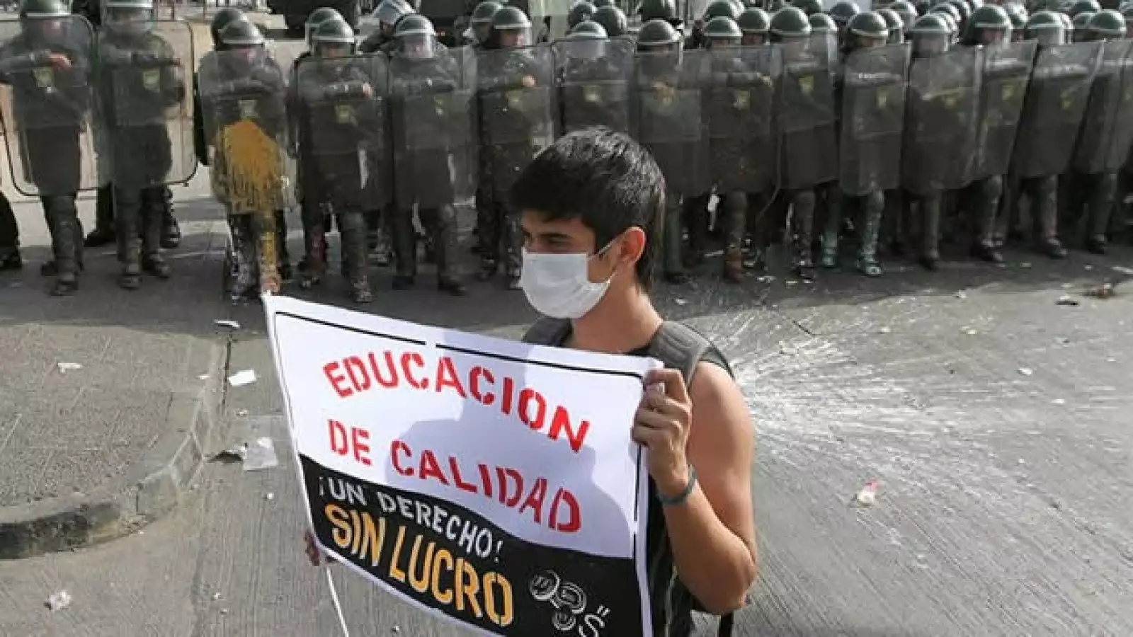Chile estudiantes protesta 5