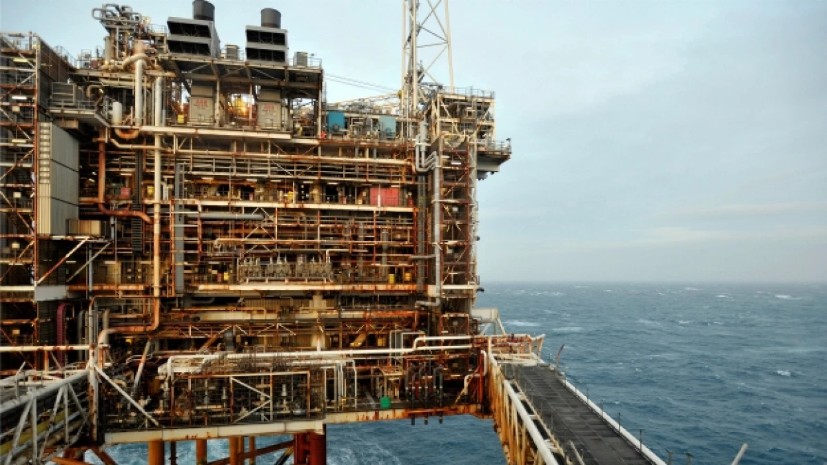 plataforma petrolera britanica