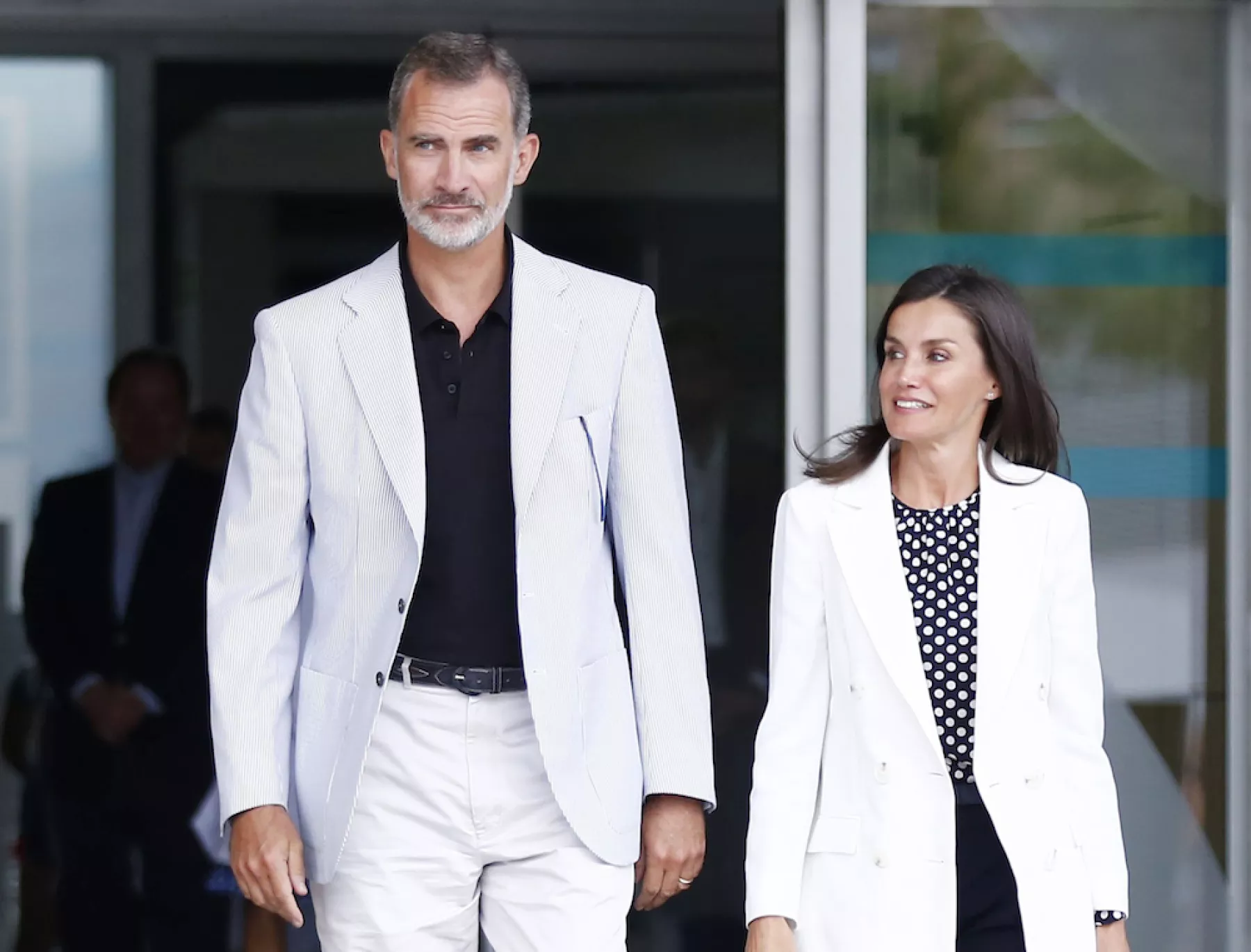 Personalities Visit King Juan Carlos At Hospital