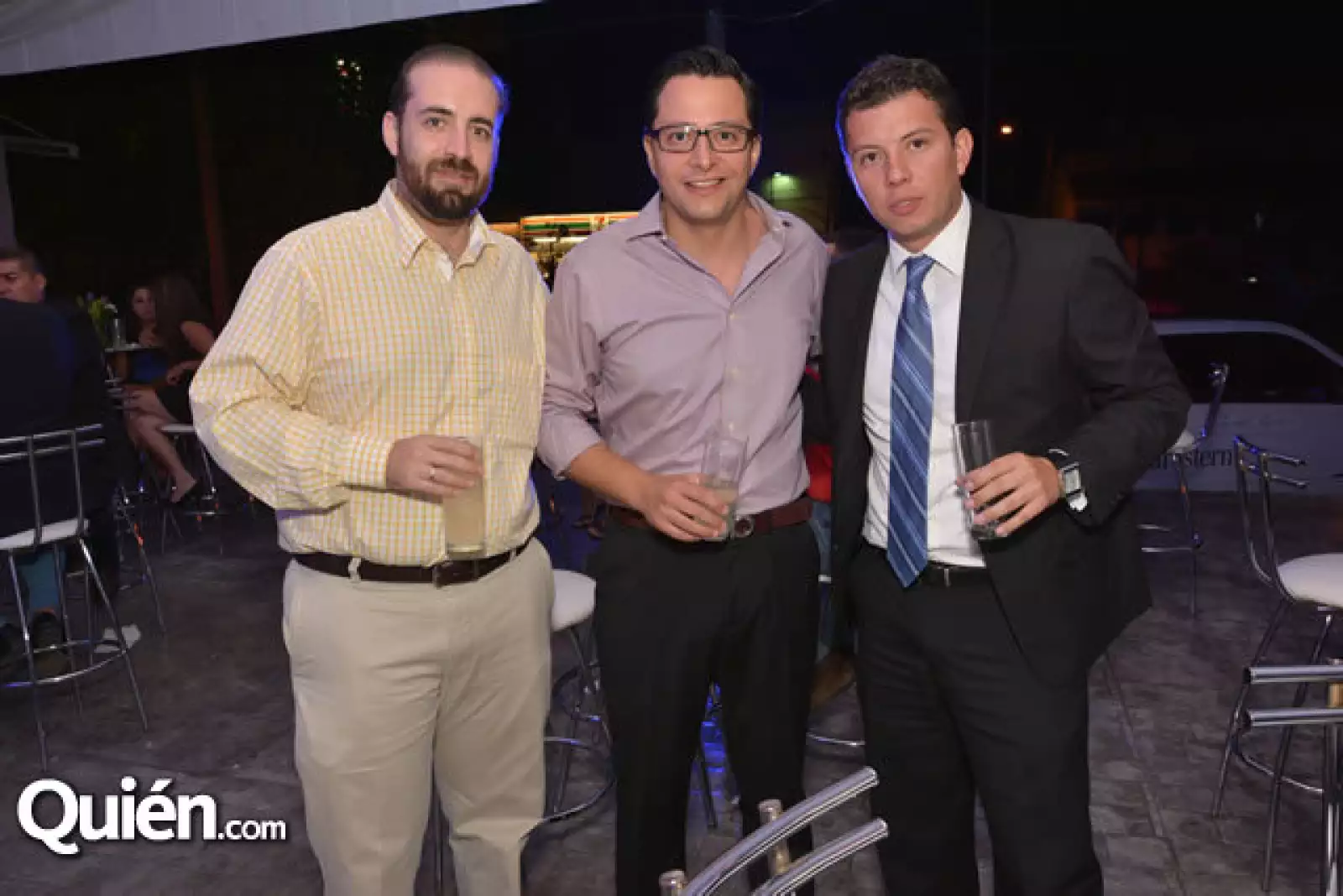 Jorge Álvarez, José Hernández y Guillermo Sesteaga