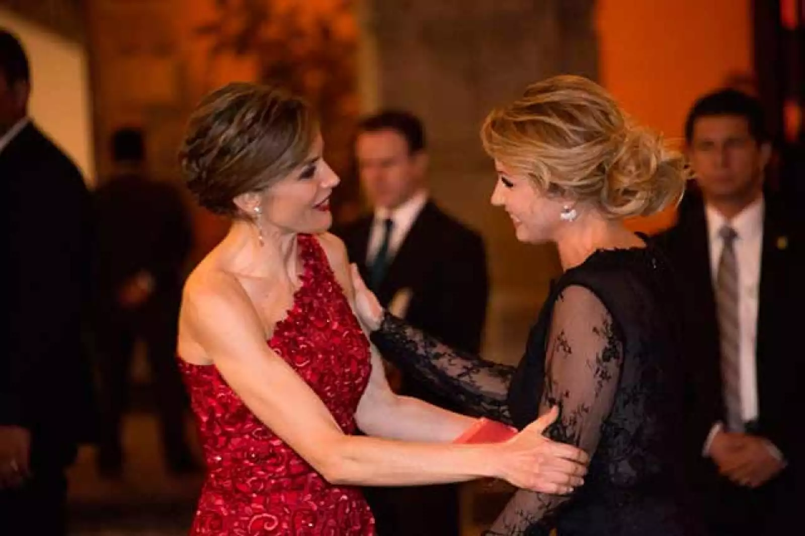 Cena en Palacio Nacional en honor a los reyes de España, Felipe VI y Letizia.