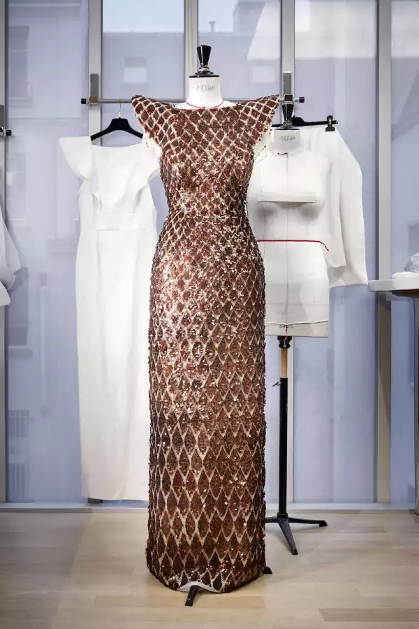 El minucioso trabajo detrás del vestido Louis Vuitton de Emma Stone en los  Oscar