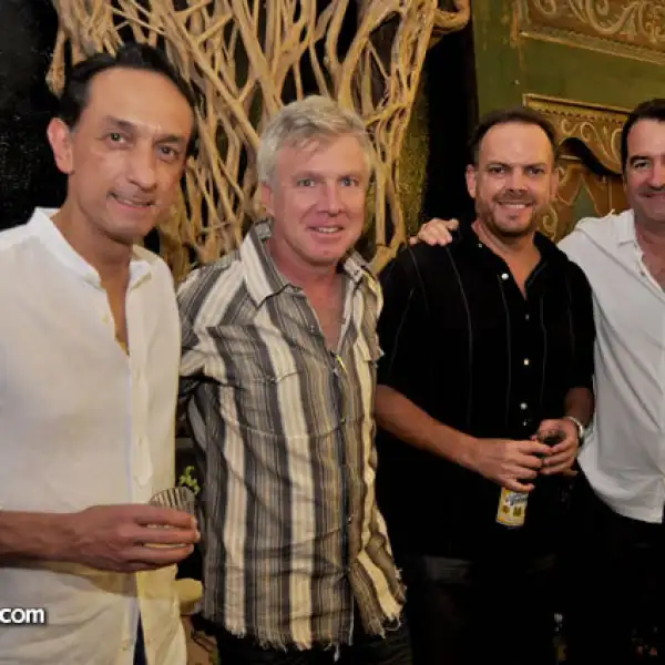 Juan Castro, Alejandro Belden, Benito Leal y Manuel Ortíz