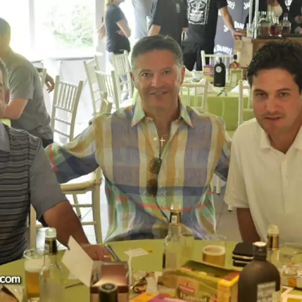 Felipe Treviño, Víctor Soulé y Gabriel Ruíz