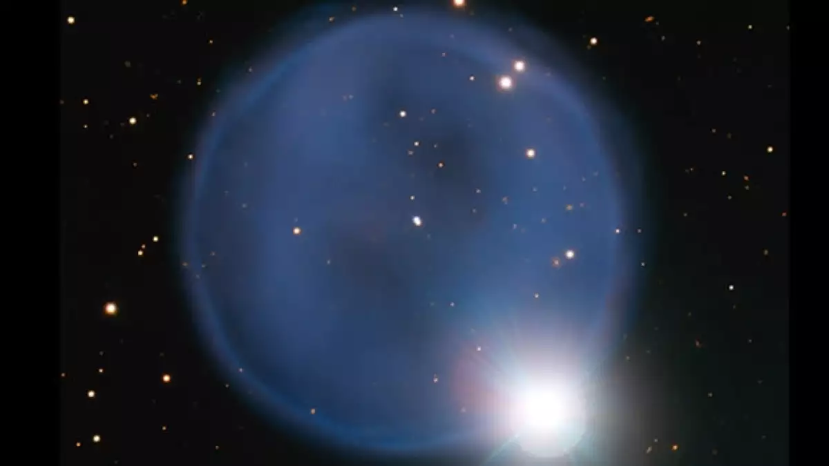 anillo espacio abell 33 nebulosa