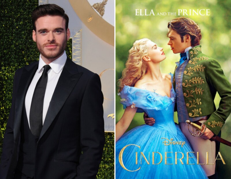 Richard Madden dando vida al principe de Cinderella