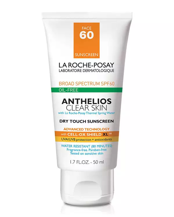 La Roche-Posay Anthelios 60 Clear Skin Dry Sunscreenn