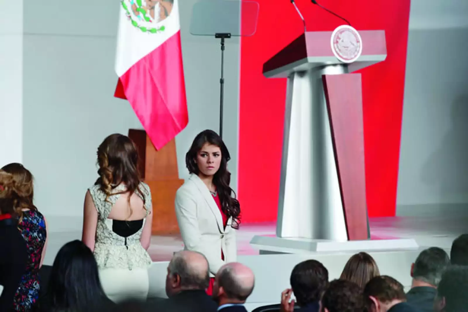 Por supuesto que este 2013 estuvo en primera fila durante el Primer Informe de Gobierno de su papá el pasado 2 de septiembre.