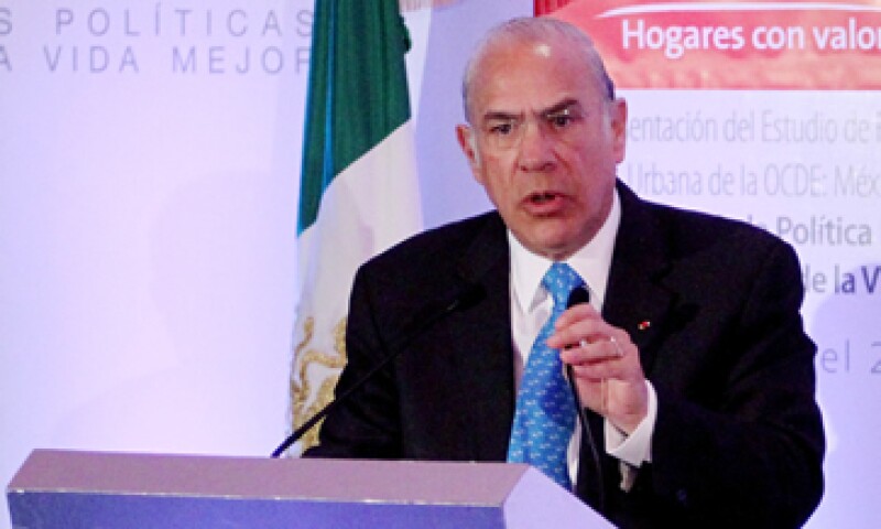 La OCDE estima que México crecerá 3.5%, dijo Gurría. (Foto: Notimex )