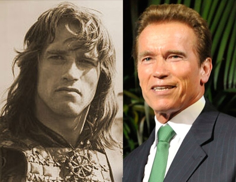 El ex gobernador de California tuvo que mejorar el aspecto de su rostro para destacar en el mundo de los espectáculos.
