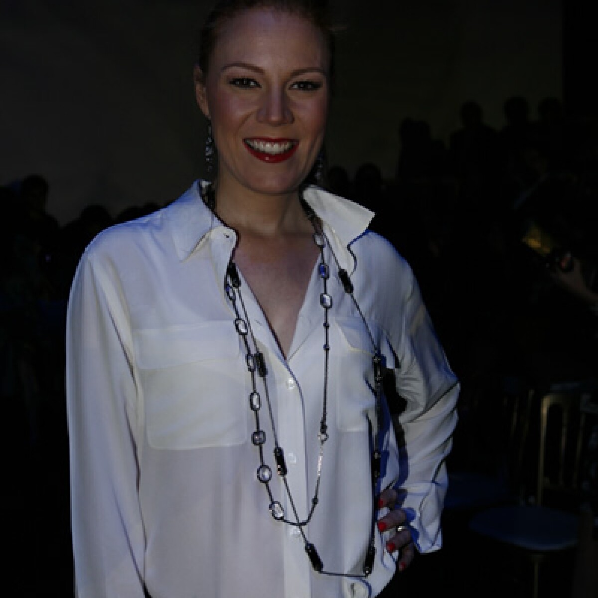 Labios rojos, los protagonistas de la noche