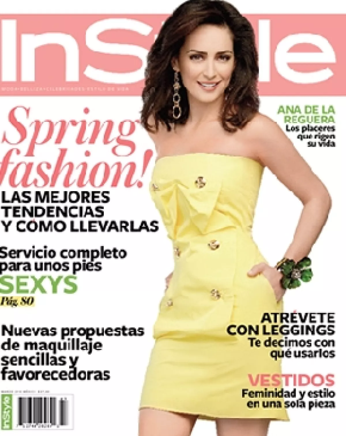 El artículo completo está en la edición de marzo de la revista InStyle.