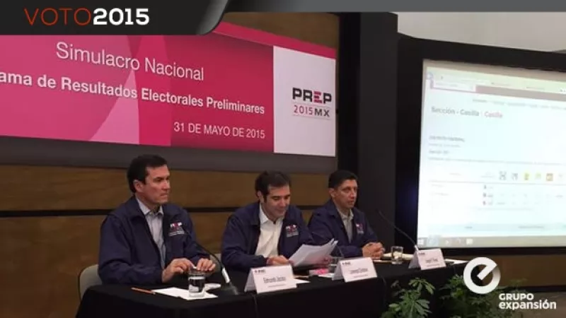 Simulacro del PREP
