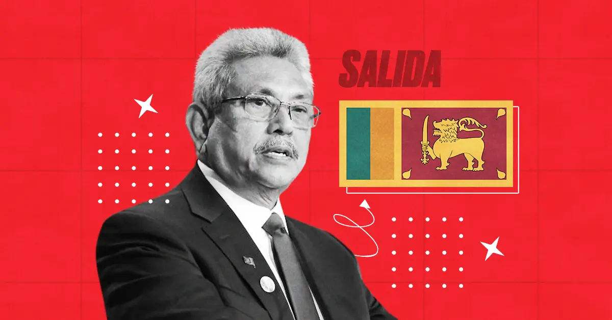 Las claves detrás de la huida del presidente de Sri Lanka