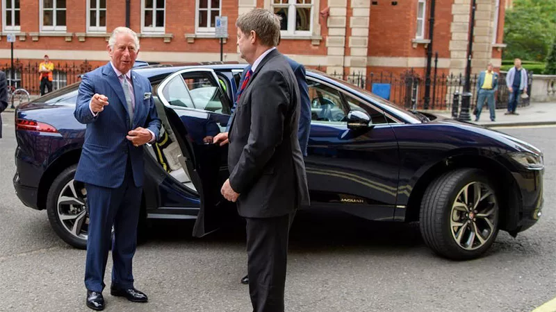 El Jaguar I-Pace del príncipe Carlos 