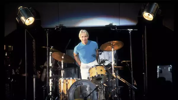 Charlie Watts On Stage