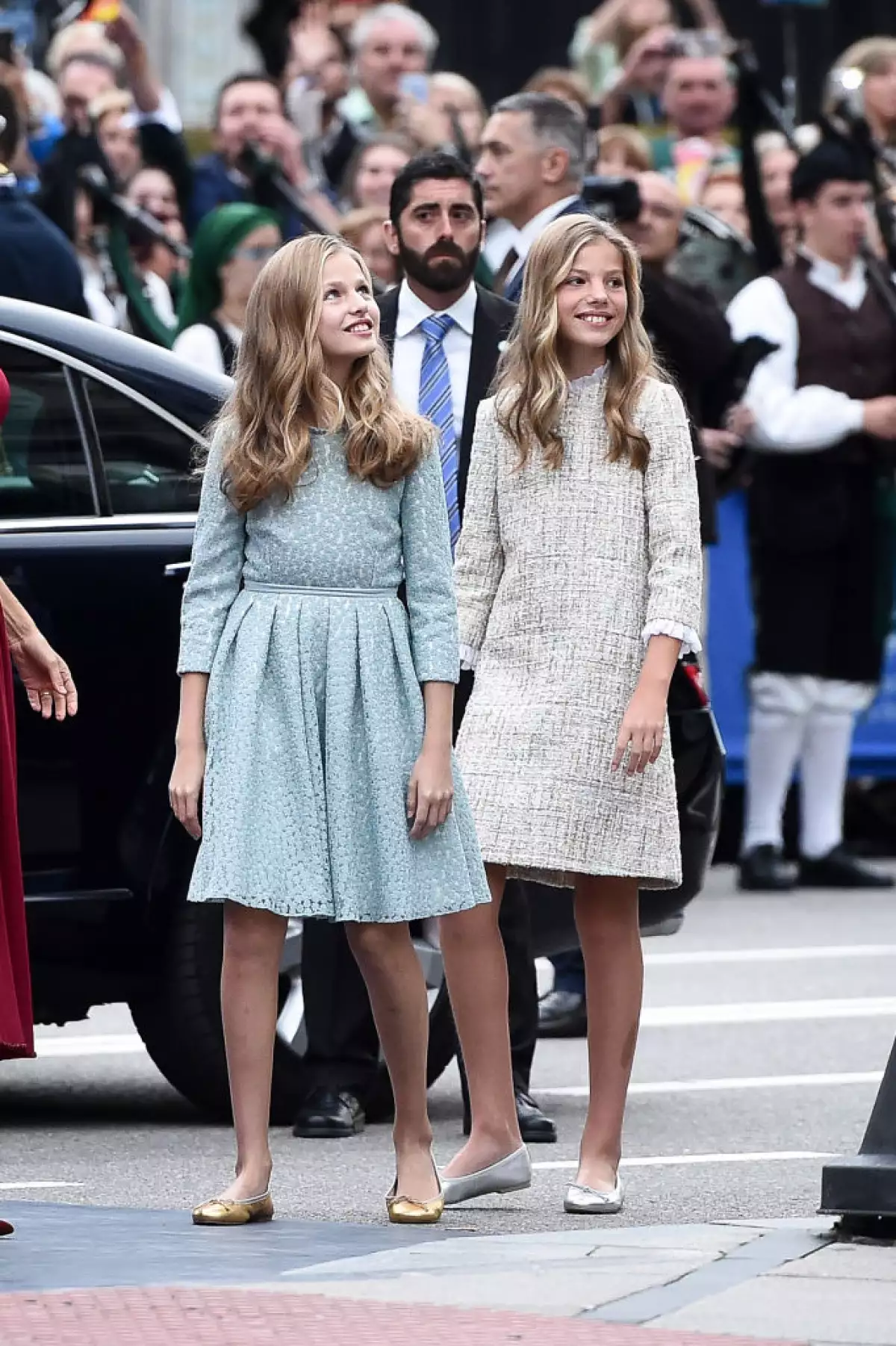 Princesa Leonor y la infanta Sofía