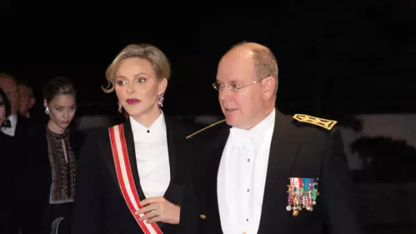 Charléne y Alberto II de Mónaco