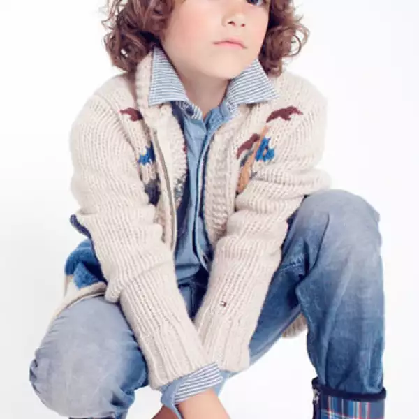 La colección de Tommy para niños tiene clase y estilo.