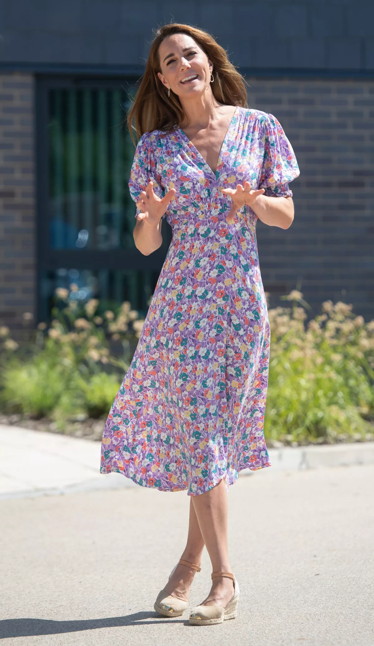 Duchess of Cambridge Delivers Plants To EACH Hospice