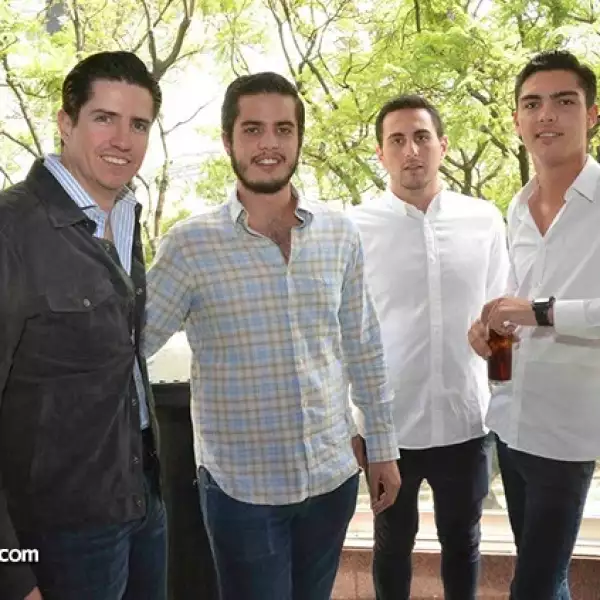 Santiago Selender,Andrés Remis,Kevin Ruíz de Chávez y Max Leonardo
