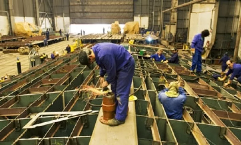 Trabajador en astillero