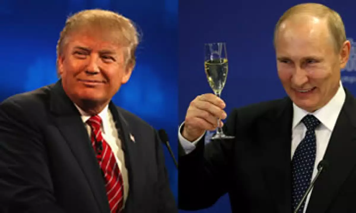 Trump (izquierda) respondió positivamente a los halagos que recibió de Putin. (Foto: Especial)
