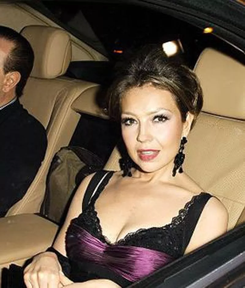 La pareja acudió al enlace del polémico presentador con la modelo Beth Ostrosky.