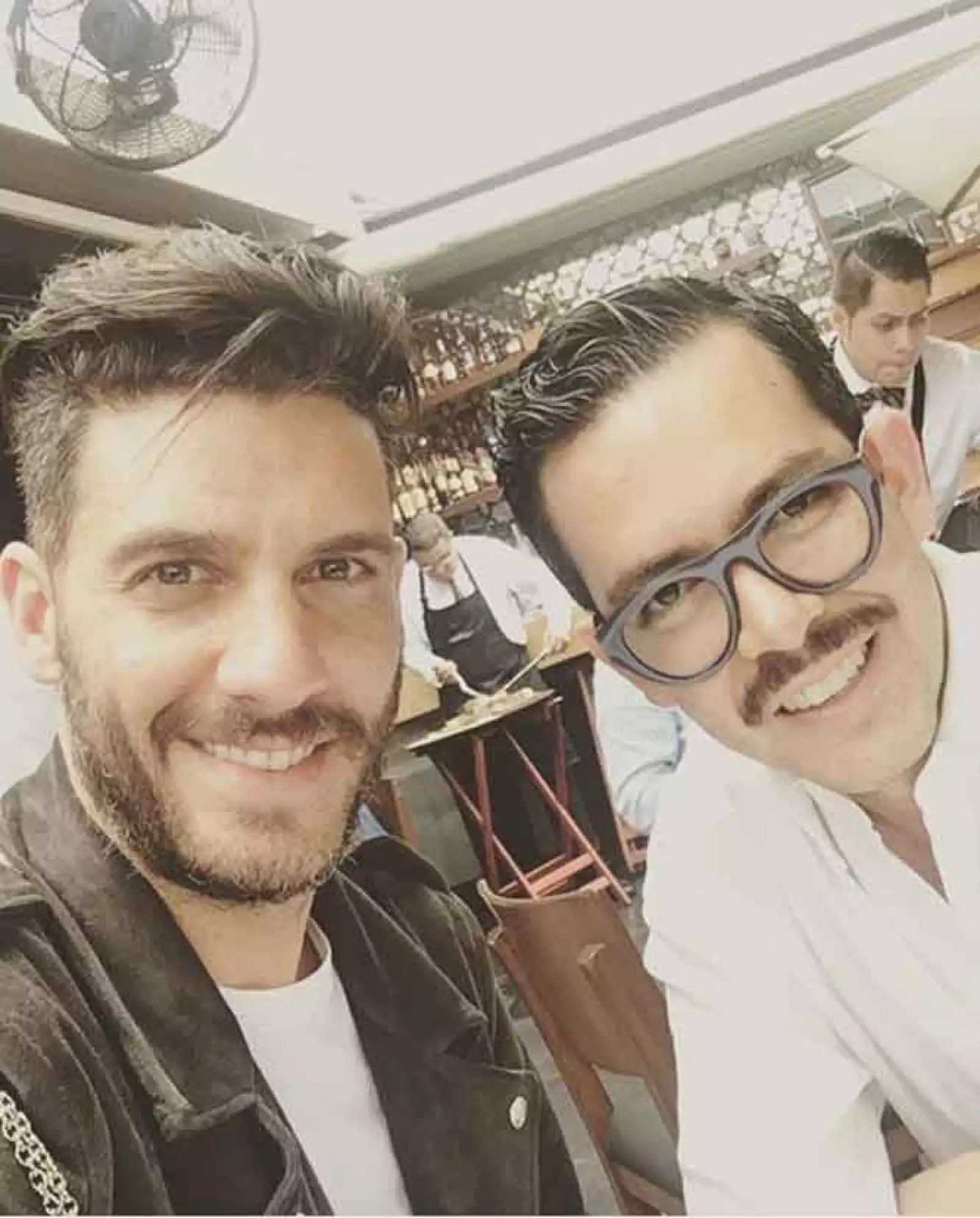 Manolo Caro y Erick Elías