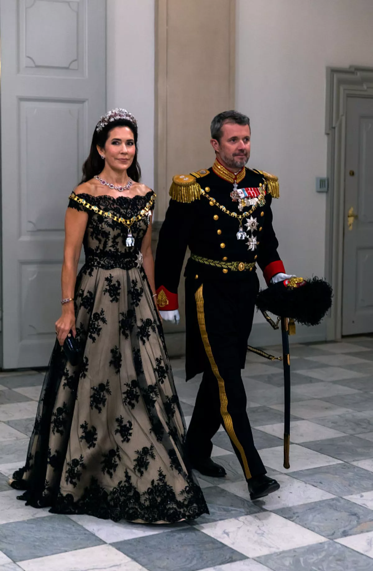 Princesa heredera Mary y príncipe heredero Federico