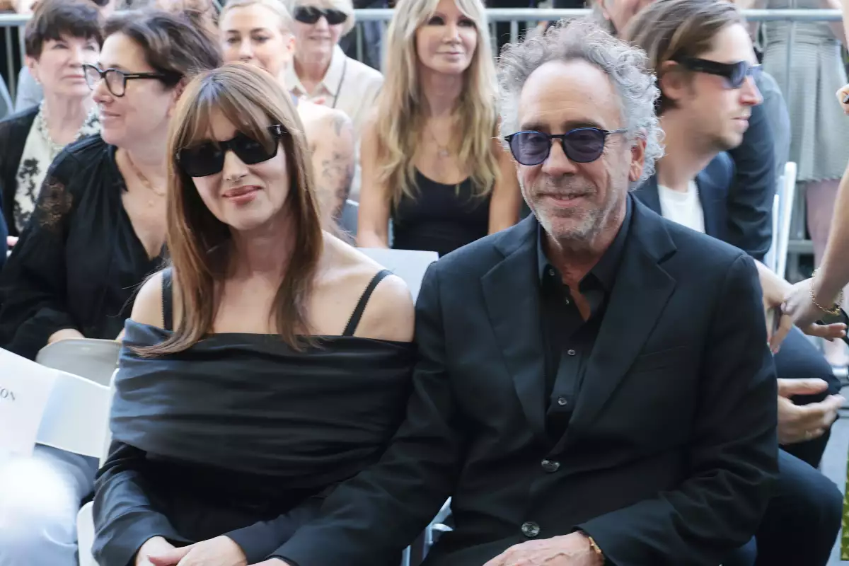 Tim Burton Honored With Star On Hollywood Walk Of Fame